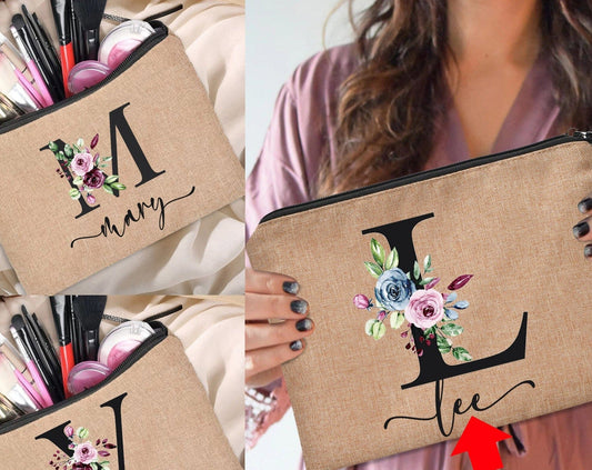 Trousse de Maquillage Personnalisée - Le Monde à mes Pieds