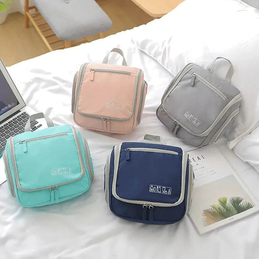 Trousse de Toilette Pratique avec Crochet de Suspension