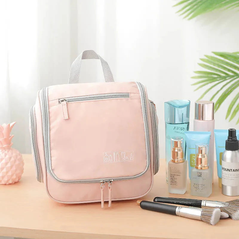 Trousse de Toilette Pratique avec Crochet de Suspension