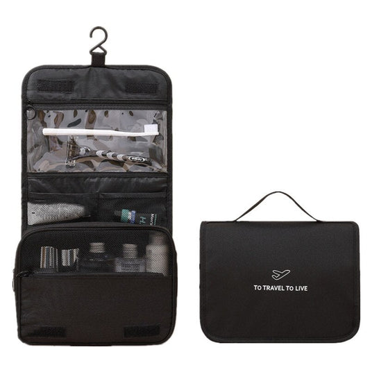 Trousse de Toilette de Voyage à Suspendre - Discover To Live (Petite)