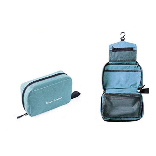 Trousse de Toilette de Voyage - Voyage Season (Bleu-vert)