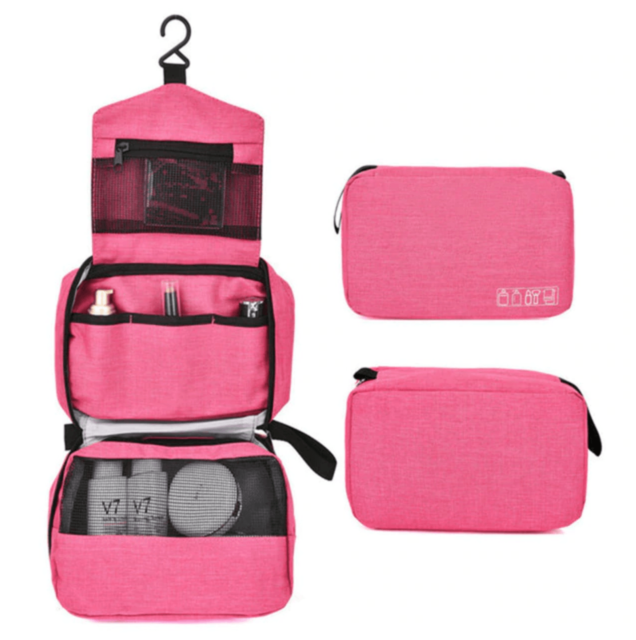 Trousse de Toilette de Voyage - TravelBasics (Rose)