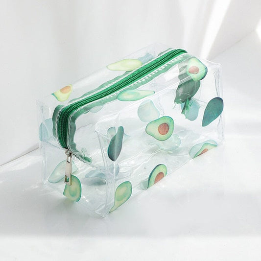 Trousse de Toilette Femme Transparente Avocats - Découvrez notre sélection de produits de voyage tendance