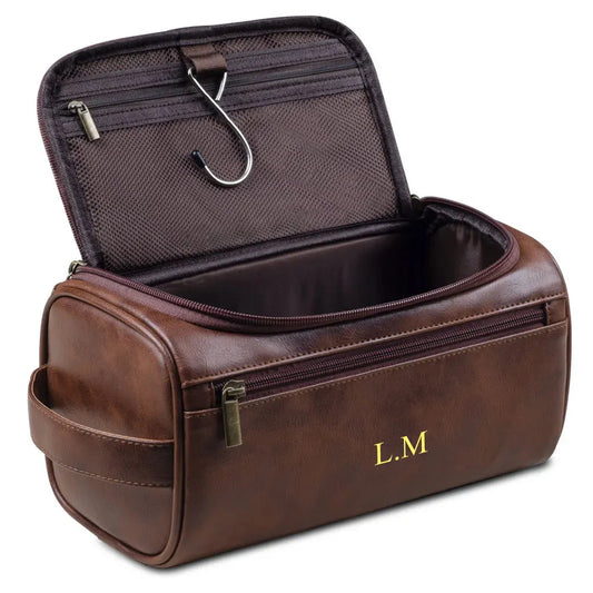 Trousse de Toilette Homme Personnalisée à Suspendre