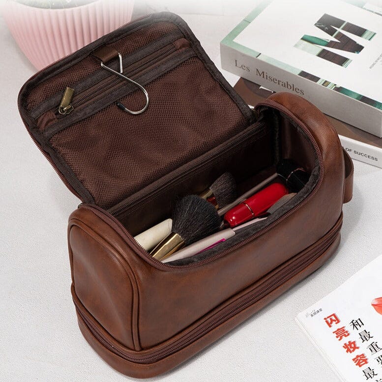 Trousse de Toilette Vintage à Suspendre - Explorer en Style