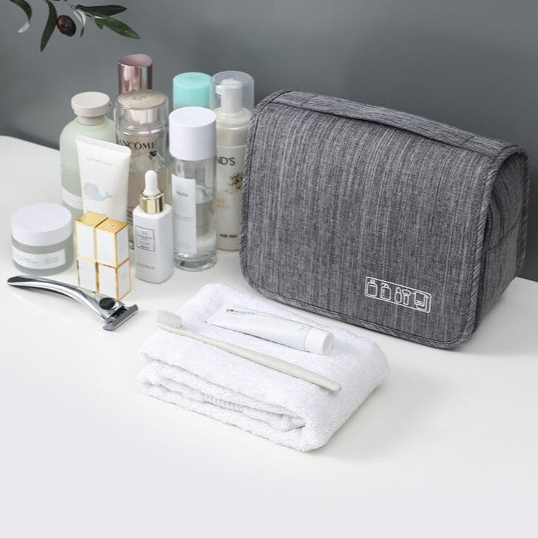 Trousse de Toilette Voyage à Suspendre TravelBasics (Gris)