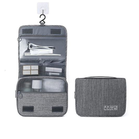 Trousse de Toilette Voyage à Suspendre TravelBasics (Gris)