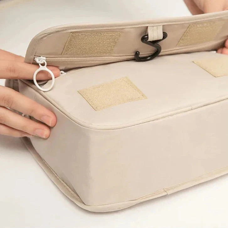 Trousse de Toilette Voyage Féminine à Suspendre