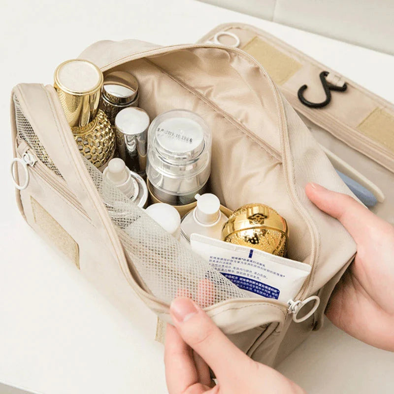 Trousse de Toilette Voyage Féminine à Suspendre