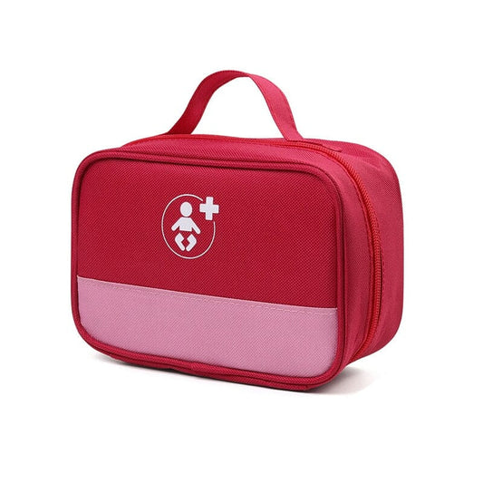 Trousse Pharmacie Bébé Voyage Secours - Rouge