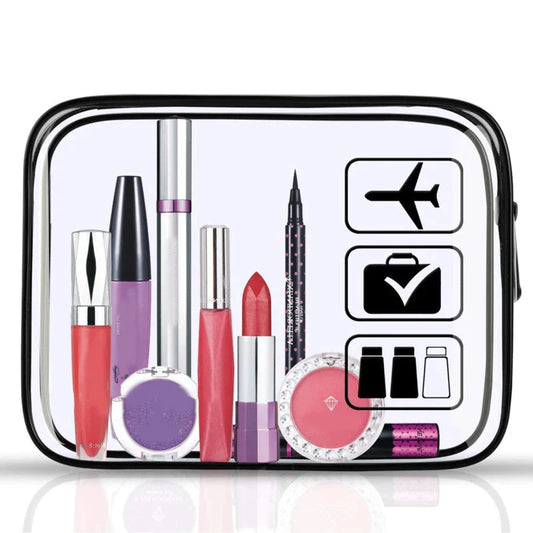 Trousse de Voyage Transparente pour Avion