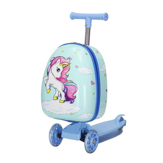 Valise Trottinette Licorne Nuage - Explorer en toute légèreté